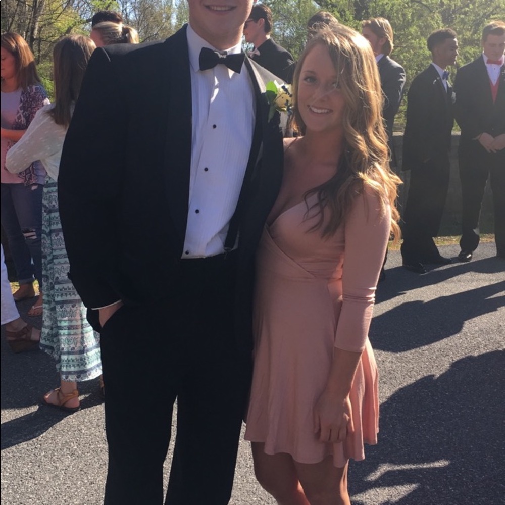 Mauve pink dress